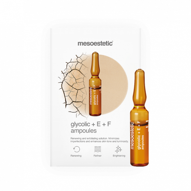 Mesoestetic – Glycolic 10 Procent + E + F Ampoules